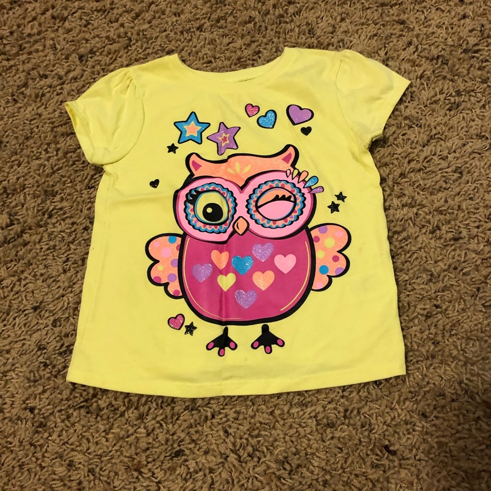 7 size 4T shirts